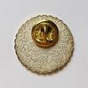 Chrysanthemum Crest Pin Badge, 15-Petal Chrysanthemum Crest Pin, 2.6cm Diameter