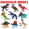 Simulation Dinosaur Models Toys Jurassic Tyrannosaurus Rex Pentaceratops Rotatable Action Figures for Boys Children Kid Gifts