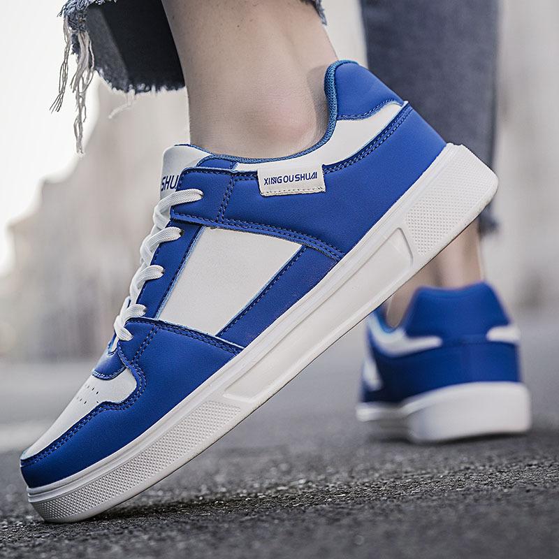 Summer new low-top casual sports large-size board shoes, trendy and fashionable versatile student shoes men's shoes are lightweight