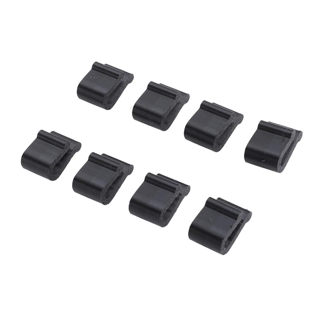 8PCS Oven Lid Protector Clips Plastic Cookware Protector Clips Multifunctional Pot Lid Flexible Bumpers Lifter Accessories