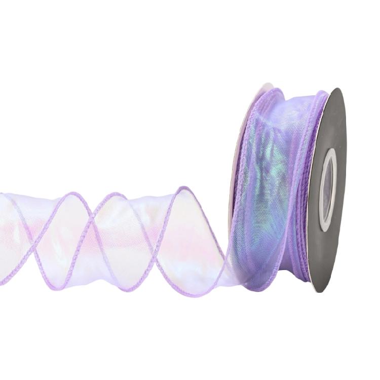 Sheer Organza Ribbon 40mmx9Meters Sheer Ribbon Decorative Ribbon for Craft Wrapping Bouquets Wedding Making Bows Wreath