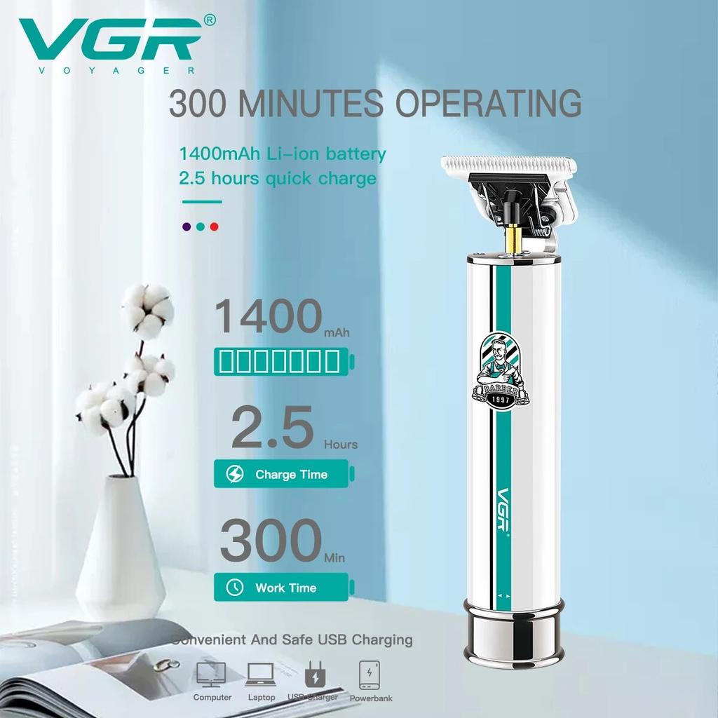 Precise Barber Pro Switch USB C Hair Cut Trimmer Salon R Shaped Blade Shaving Machine for Zero Gap