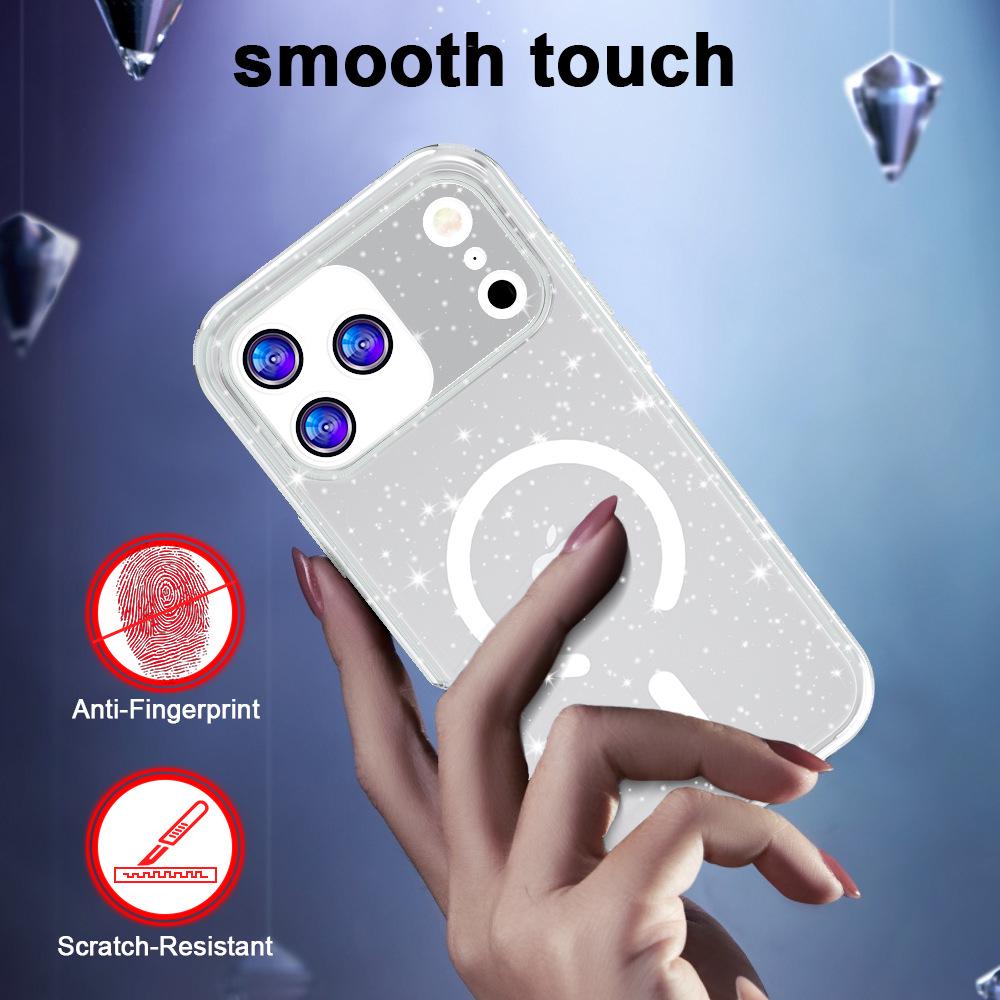 Apple iPhone 17 Pro Max Magnetic Stand Anti-fall Protective Case