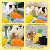 Penitue 3-Piece Guinea Pig Foraging Toys, Washable Slow Feeder Snuffle Ball Puzzle Toy for Hamsters Rabbits Chinchillas