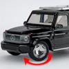 1/24 BENZ EQG New Energy Car Model Diecast Alloy Metal Toy Off-road Vehicles Car Model Simulation Sound and Light Childrens Gifts