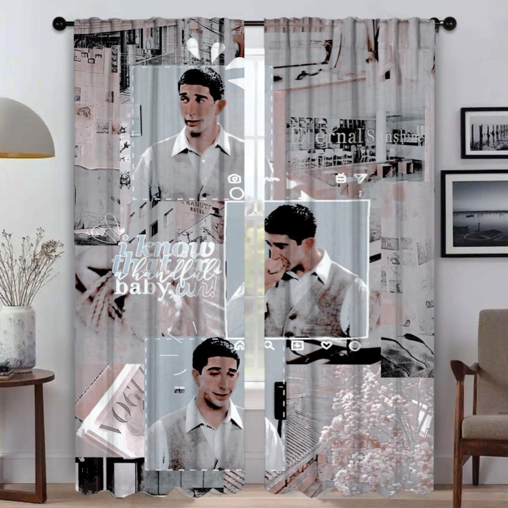 Coffee Cup Cake Candy Modern Hall Curtains For Living Room Kitchen Boy Girl Bedroom Long Curtain For Windows Cortinas Home Decor