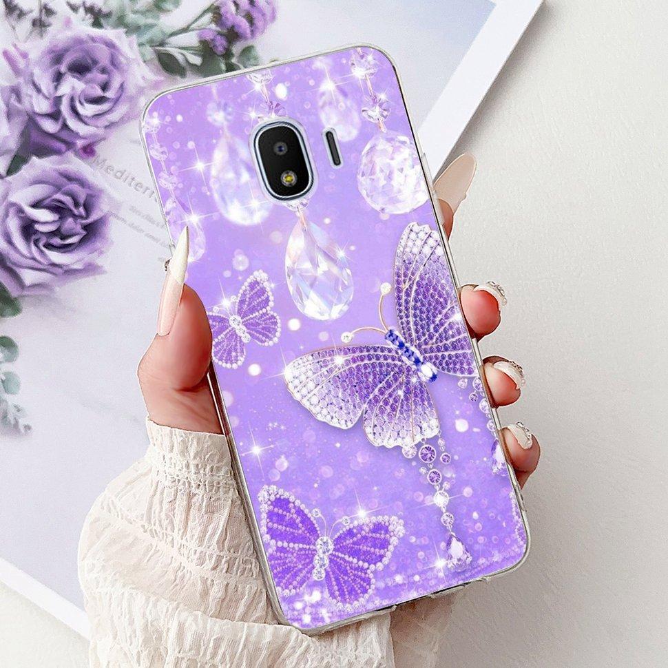 For Samsung J2 Pro 2018 Case SM-J250N Soft Silicone Luxury Letters Cover For Samsung Galaxy J2 Pro J2Pro Phone Cases Bumper
