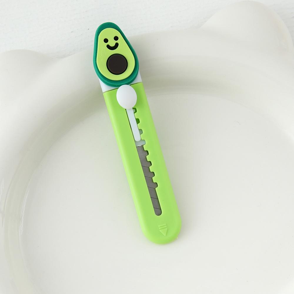Cartoon Mini Dismantle the Courier Knife Unpack Tool Paper knife Art knife Metal Retractable Blade Knife For Stationery Supplies