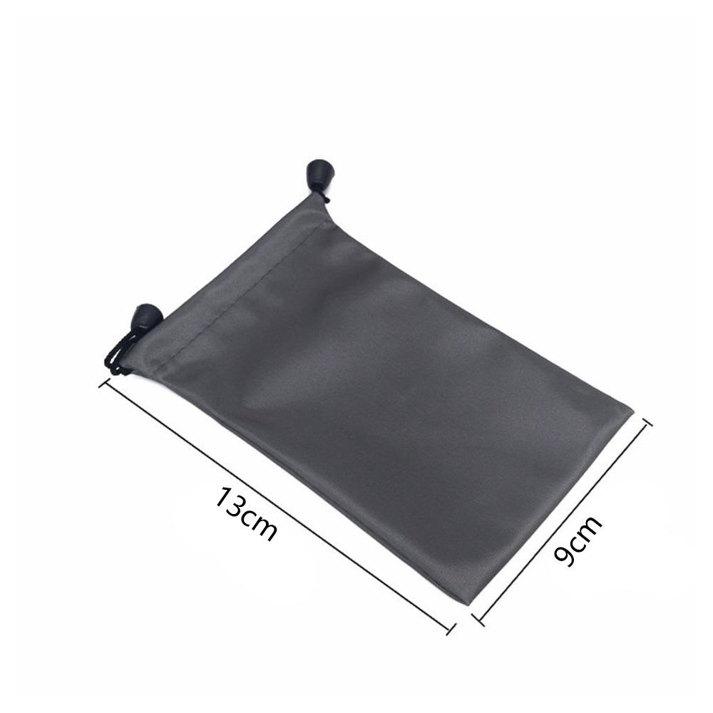 Drawst Closure Drawstring Storage Pouch Lightweight Durable Dustproof Waterproof Dustproof Pouches Black Portable