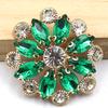 LKERAN5PCS37 * 37MM Circular Diamond Inlaid Acrylic Horse Eye  Used For Clothing Buttons, Bow Hair Accessories, Jewelry Accessor