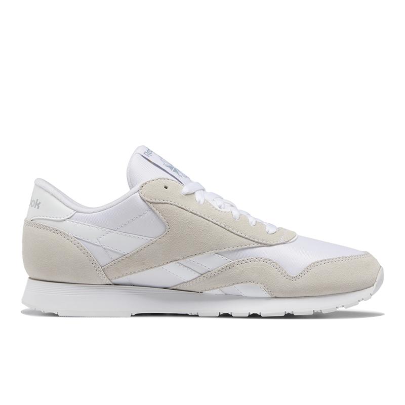 Reebok Klasické pánské tenisky z nylonu trojitě bílé Cloud-White GY7235