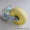 6-Inch Heavy Duty White Nylon Swivel & Fixed Caster Wheel