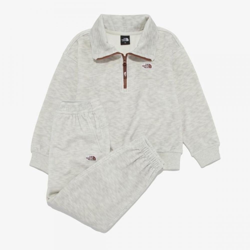 

The North Face Kids Sweat Set Oatmeal Nm5mr61s OATMEAL/140