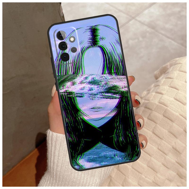 Sad Japanese Anime Aesthetic For Samsung Galaxy A14 A34 A54 A06 A16 A26 A36 A56 A12 A32 A52 A13 A33 A53 A15 A35 A55 Case