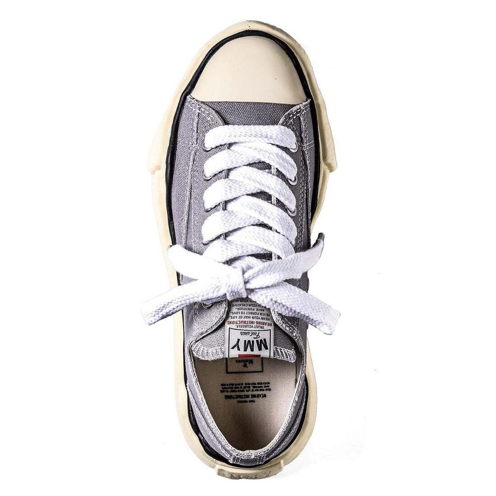 A09FW733-gray Maison MIHARA YASUHIRO PETERSON Original Sole Canvas Low (Men's)