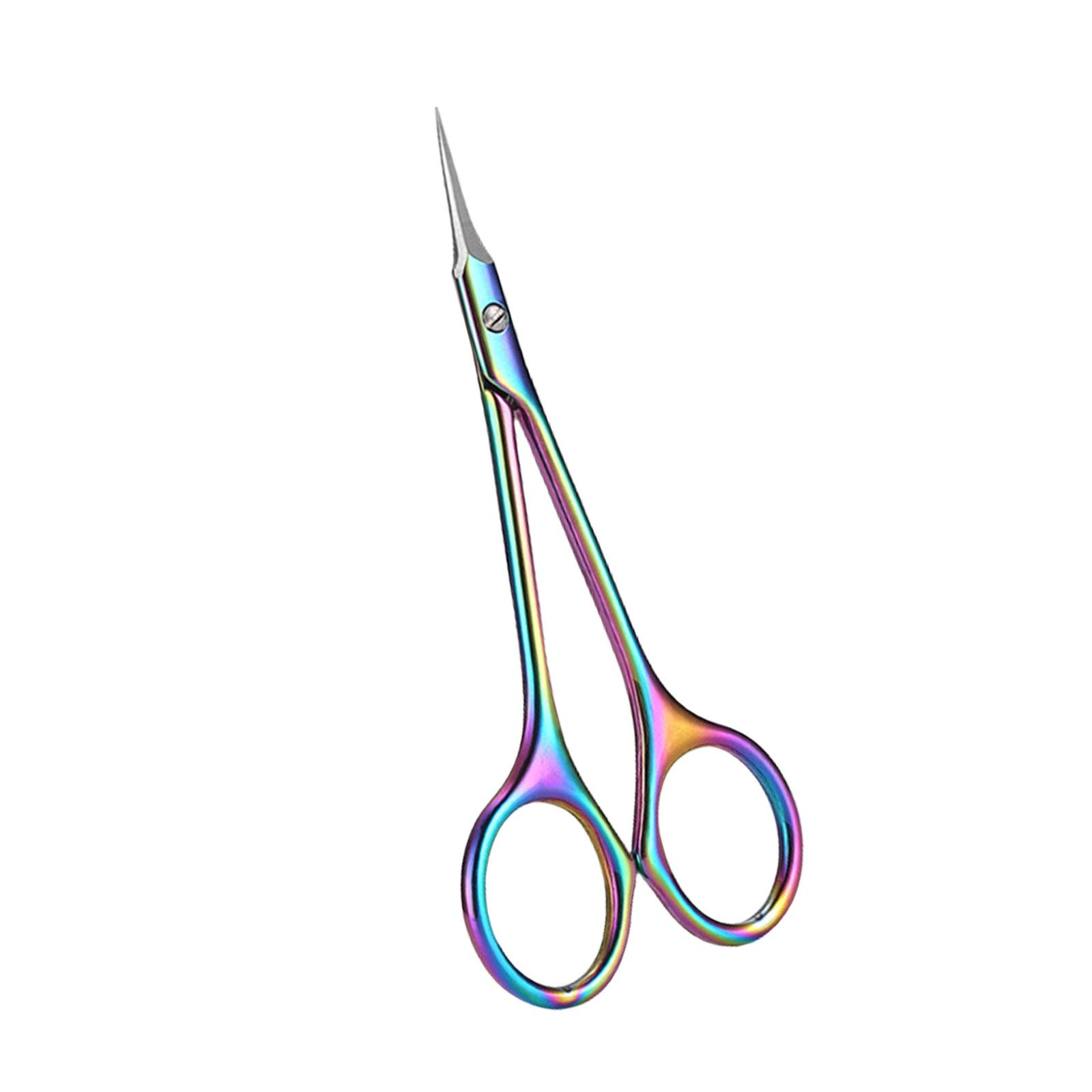 

Ножницы для удаления кутикулы из нержавеющей стали для эффективного ухода за ногами Острый дизайн и удобный захват Аксессуары для ухода разноцветный