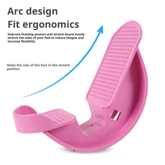 1Pc/1 Pair Foot Rocker Calf Stretcher Plantar Fasciitis Achilles Tendonitis Ankle Lower Leg Pain Relief Balancing Training Muscle Stretching