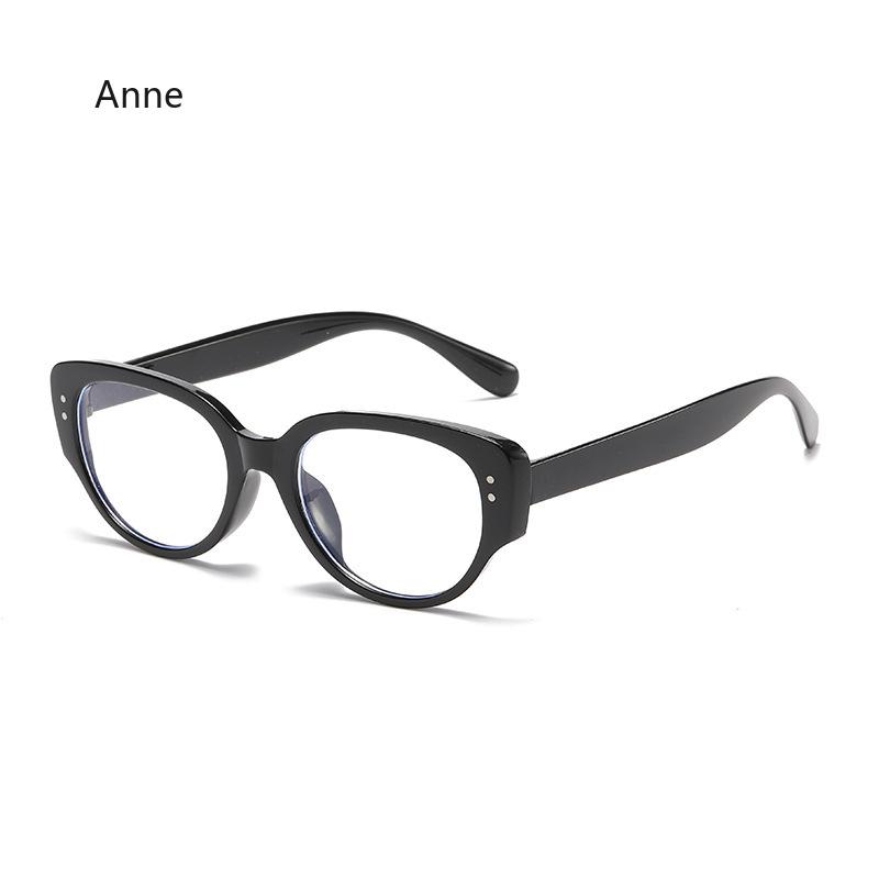 Oversized Female Finished Myopia Glasses Fashion Transparent Short Sighted Diopter Eyewear Unisex Large Cat Eye Computer Glasses