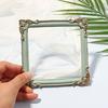 Photo Frame Nordic Style Embossment Handmade Photo Backdrop Resin INS Retro Mini Picture Display Stand Photography Prop