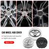 Set de 4 buc. 56/60mm Jante Capace Centru Roată Mașină pentru Toyota Prius CHR Auris Rav4 Prado Fortuner Corolla Yaris Camry