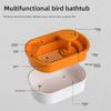 Electric Parrot Bathroom Large Bathtub Birdcage Box New Bird Bathroom  Household