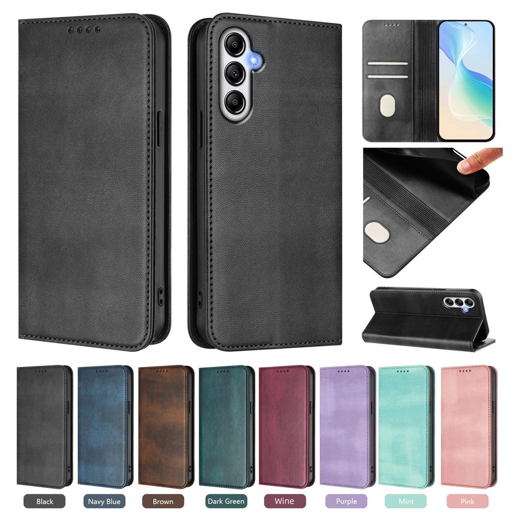 Magnetic Flip Leather Wallet Case for Samsung Galaxy A54 A34 A24 A14 A04e A04 A03 Core A04s A73 A53 A33 A23 A13 A03s A03