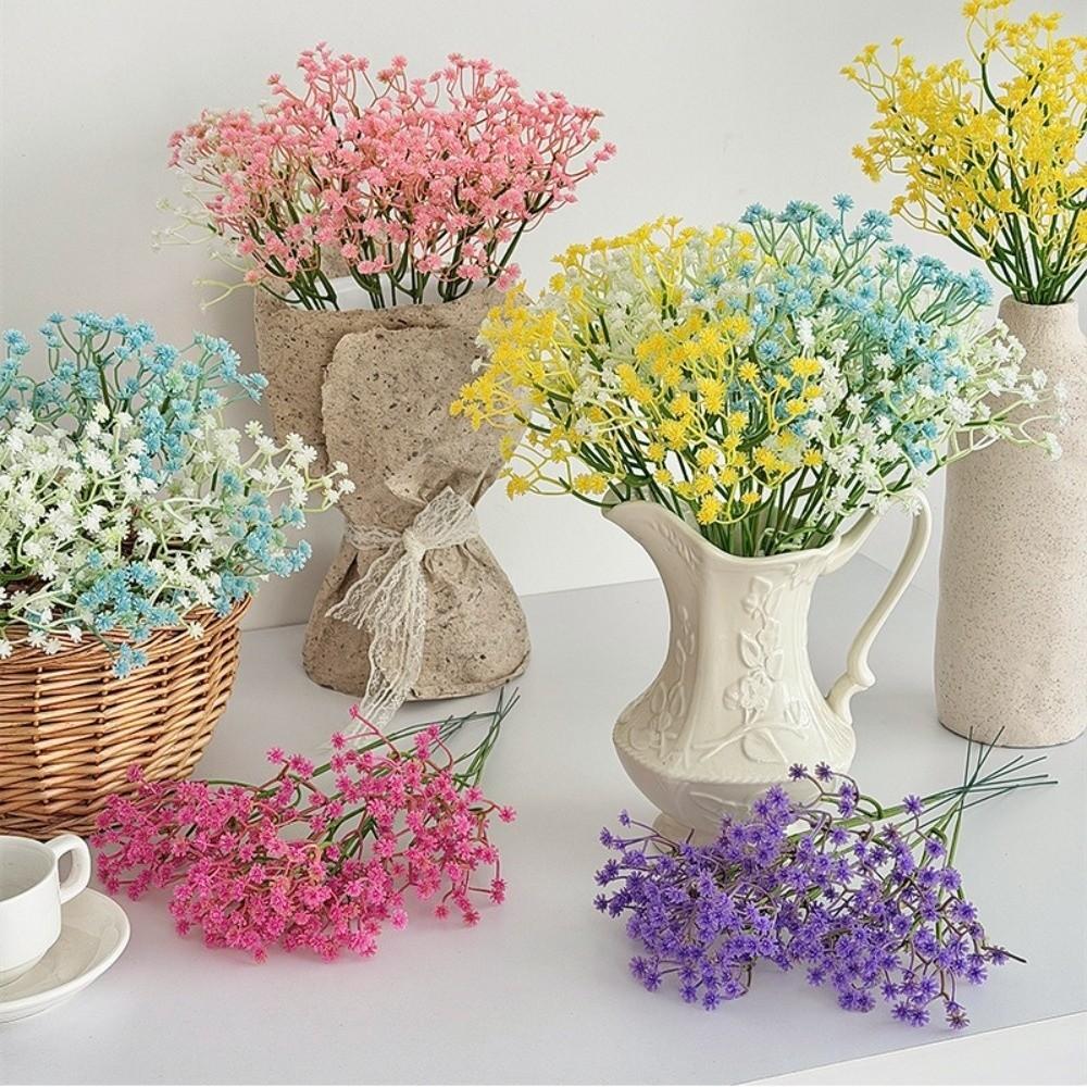 1PC Realistic Artificial Gypsophila Lifelike Plastic Flower Wedding Prop Event Layout