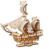 DIY STEM Sailing Ship Model Kit Educational Science Experiment Ornament for Display