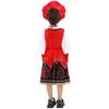 Kids New Russian Ethnic Costume Halloween Folk Stage Performance Cosplay Outfit Vibrant Cultural Festive Themed Look