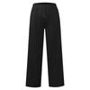 Women's Fashion Loose Solid Color With Pockets Elastic Waist Sports Casual Pants