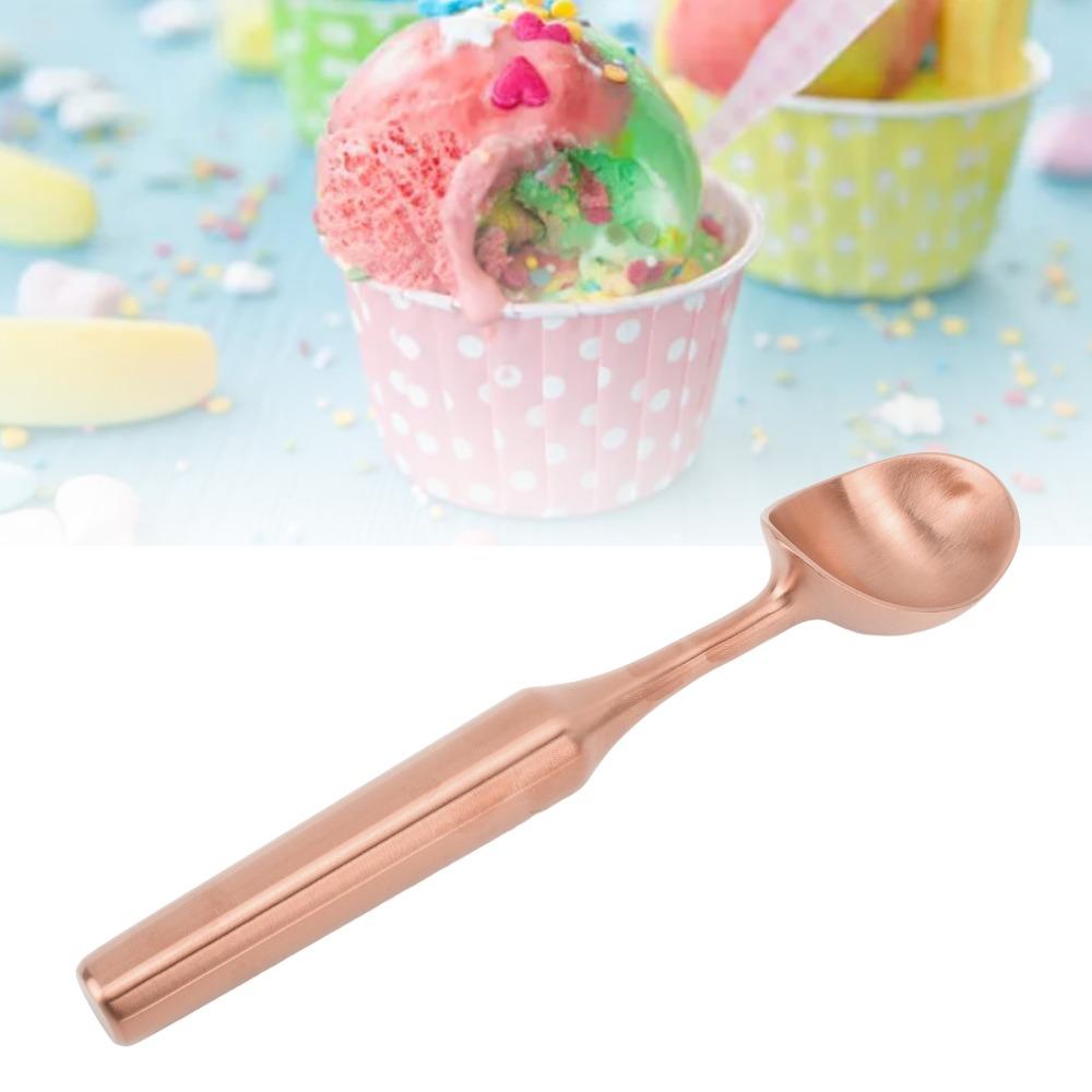 Rustless Steel Ice Cream Scoop Grip Handle Ball Maker Scoop Dessert Spoon Ice Cream Serving