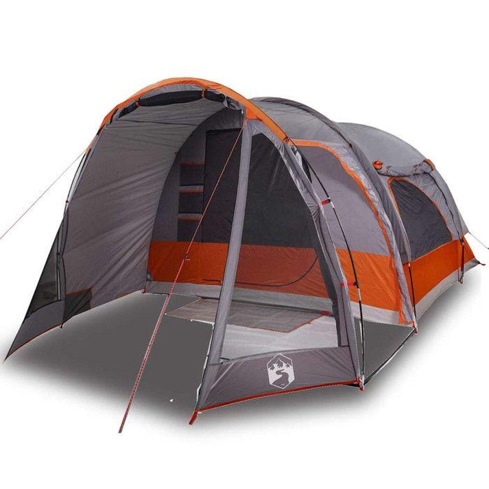 Orange Waterproof Family Tent for 6 People