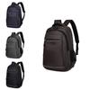 Oxford Cloth Large Capacity Business Travel Backpack With White Line With Multiple Pockets Design For Commuters