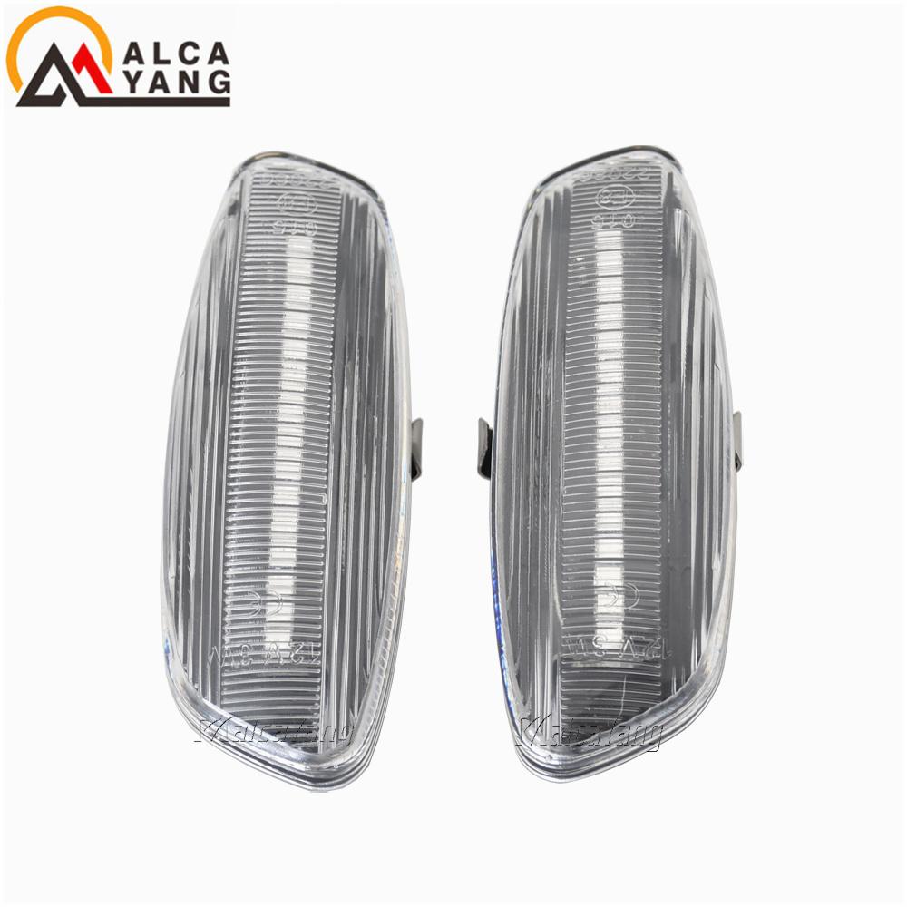 For Peugeot 207 308 3008 5008 RCZ For Citroen C3 C4 C5 DS3 DS4 Car LED Dynamic Turn Signal Blinker Side Marker Fender Light