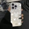 Roztomilý Avatarový Kryt s Myškou Mickey pro Apple iPhone 17 Air 16E 16 15 14 13 12 mini 11 8 7 Pro Max Plus Barevný Kryt na Telefon