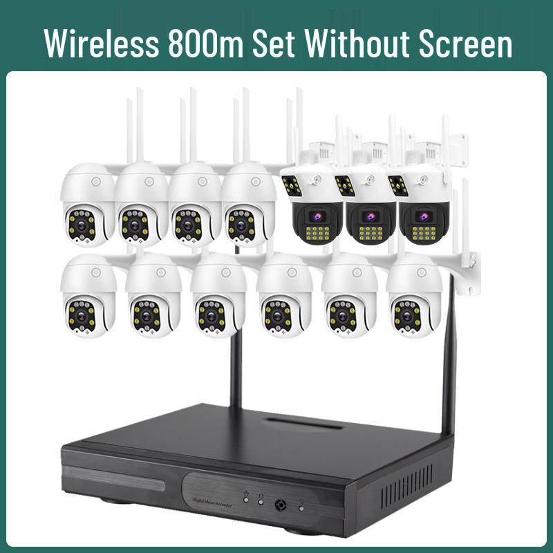 Wireless HD All-in-One Camera System for Home & Outdoor - No Wiring Needed
