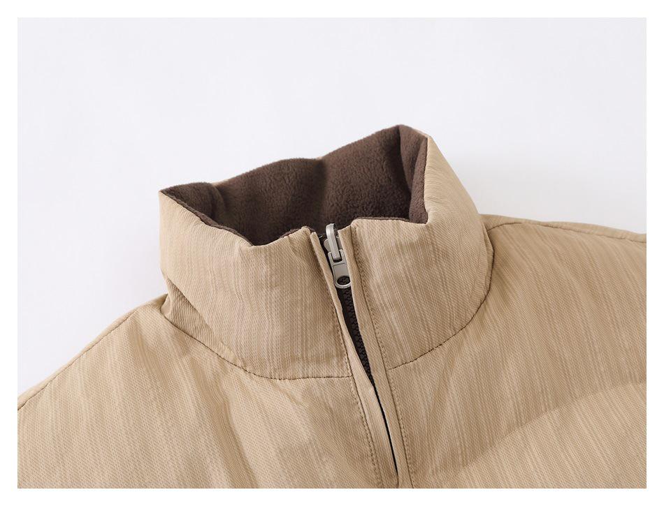 FORN3 Unisex Double-Sided Winter Cotton Jacket N1861 - Trendy Retro Workwear for Cold Weather