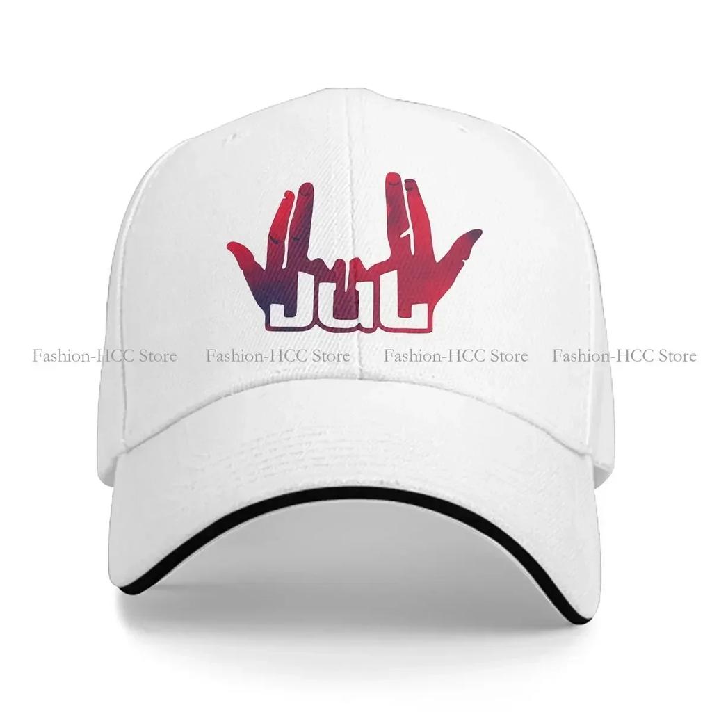 Washed Unisexs Baseball Cap Red Trucker Snapback Caps Dad Hat JUL
