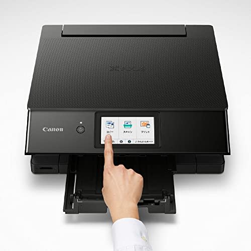Canon Printer A4 Inkjet Multifunction Machine Canon Inkjet Multifunction Machine TS8630 BLACK 2022 Model 6 Colors, Independent Type, Compatible Ink BC