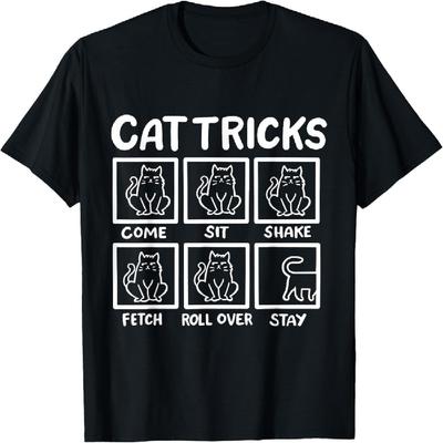 Cat Tricks Men Women Girls Kids T-Shirt