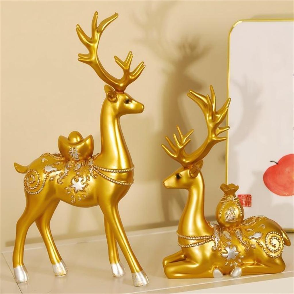 Attract Wealth Deer Creative Ornaments