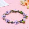 Flowers Leaves Headbands Bohemia Garland Flower Crown Girls Floral Wreath Bridal Halo Headpiece