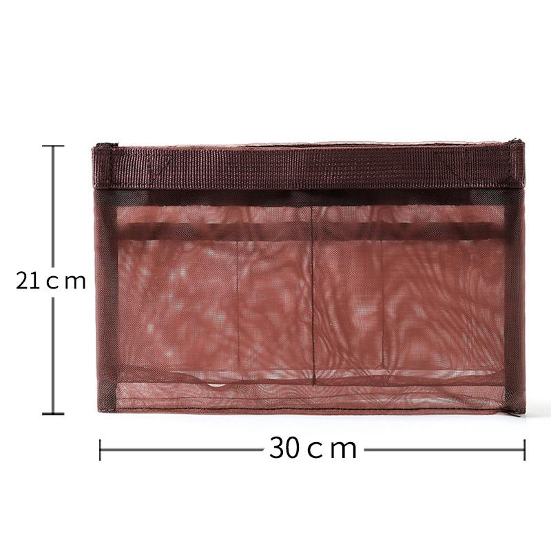 Organizer Insert Bag Women Nylon Mesh Travel Handbag Purse Travel Inner Makeup Cosmetic Bag Female Tote Pouch Storage Bag Ladies