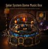 Solar System Model Building Blocks: Eight Planets Music Box for Kids' Science Education - Perfect Birthday or Children's Day Gift