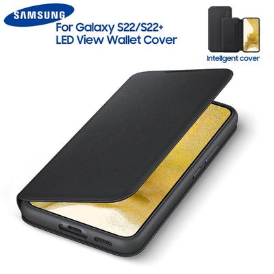 Originálny kryt Samsung Smart LED View Case pre Samsung Galaxy S22 5G S22+ 5G S22 Plus 5G LED Wallet Flip Cove