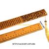 W89C Classroom Ruler From Sustainable Bamboo For Enhanceds Measurement Accuracy