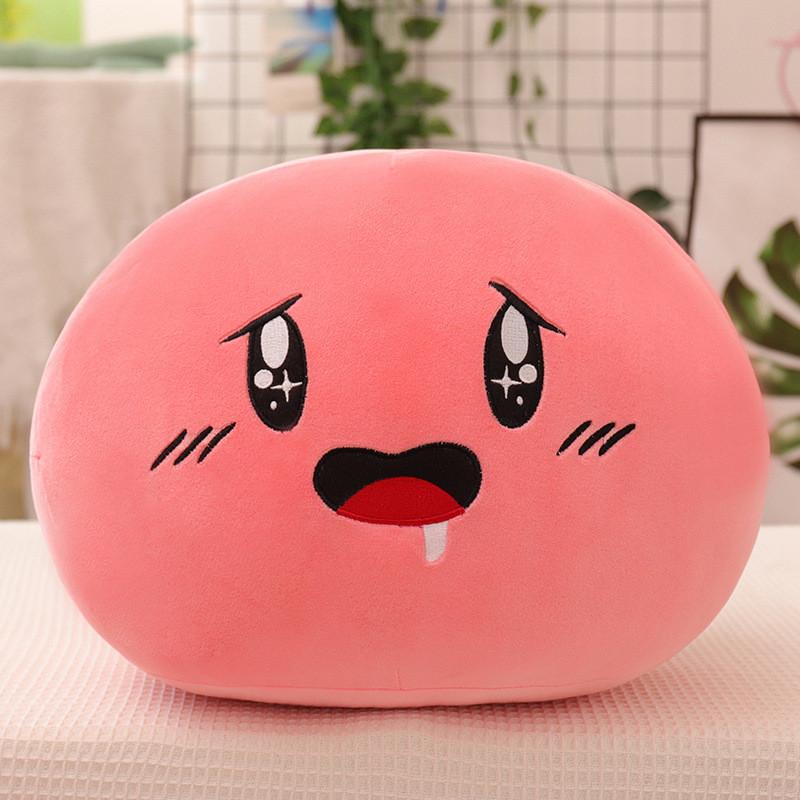 Pink Plush Kirby Toys Soft And Cute Meatballs Heal Emojis Children Gift Holiday