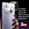 4 STK [2+2] Buet skjermbeskytter + glasslinsefilm Redmi Note 14 Pro 4G 5G For Xiaomi POCO X7 Note 13 14 Pro+ 5G Skjermbeskytter i herdet glass