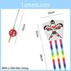 Plastic Mechanical Weifang Kite Mini Kite Plastic Paper Glass Fiber Rod Kite Modern Simple Butterfly Goldfish