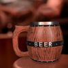 Wooden Barrel Beer Cup Large Capacity Tankard Bar Large Capacity Cocktail Mugs
